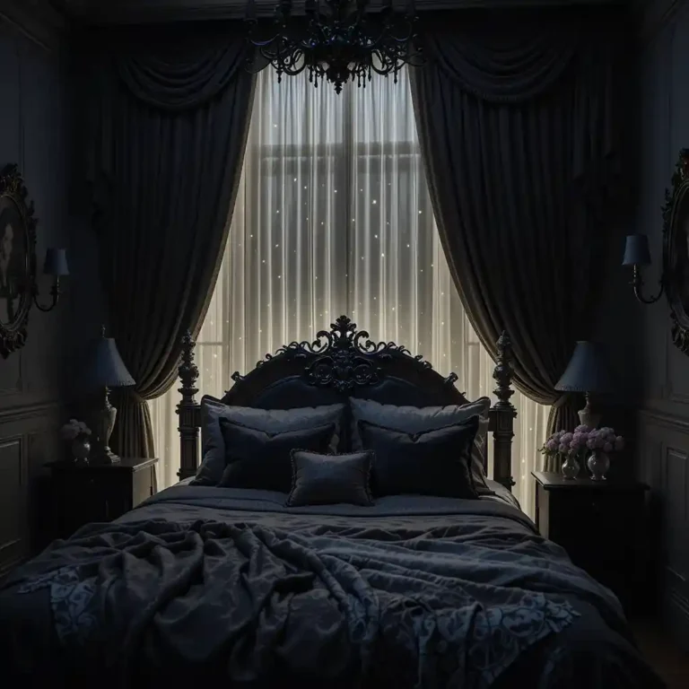Dark Elegance Unleashed: 22 Gothic Bedroom Ideas to Stir Your Soul