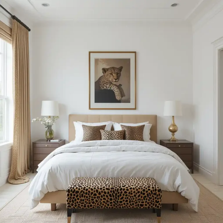 Spotlight Style: 22 Leopard Bedroom Ideas