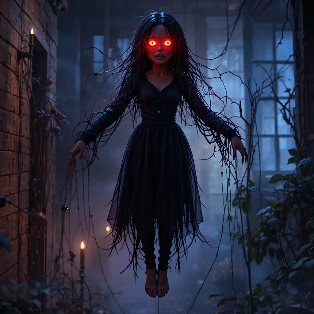  Floating Girl Halloween Decoration Ideas