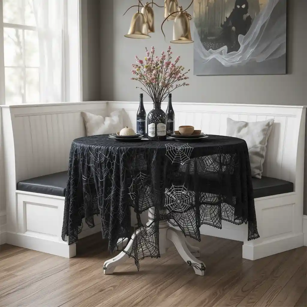 Halloween Breakfast Nook Décor Ideas