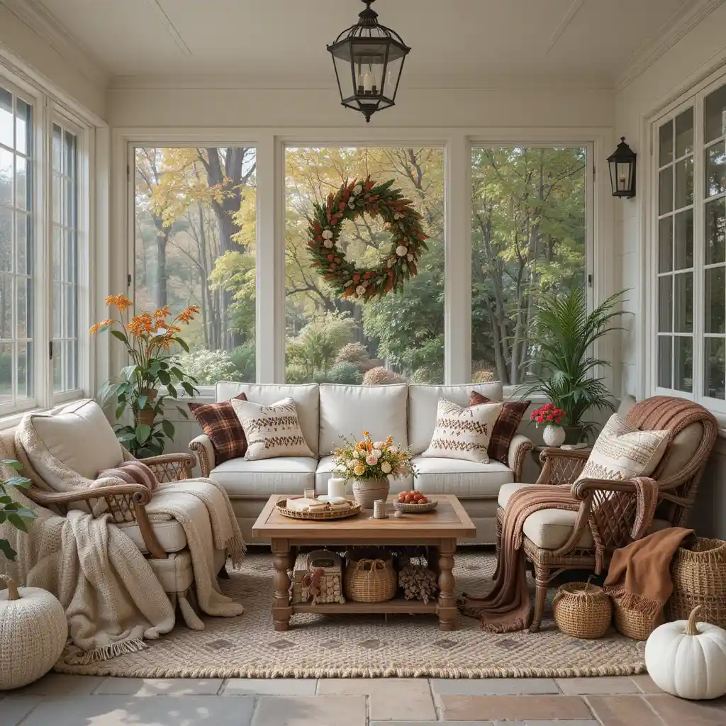  Thanksgiving Sunroom Ideas 