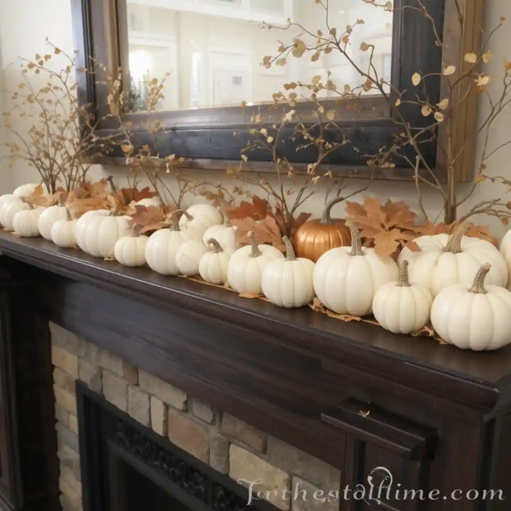  Thanksgiving Mantel Decoration Ideas
