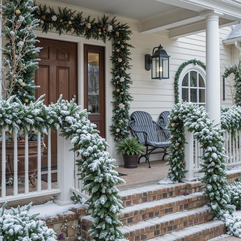  Outside Winter Decoration Porches