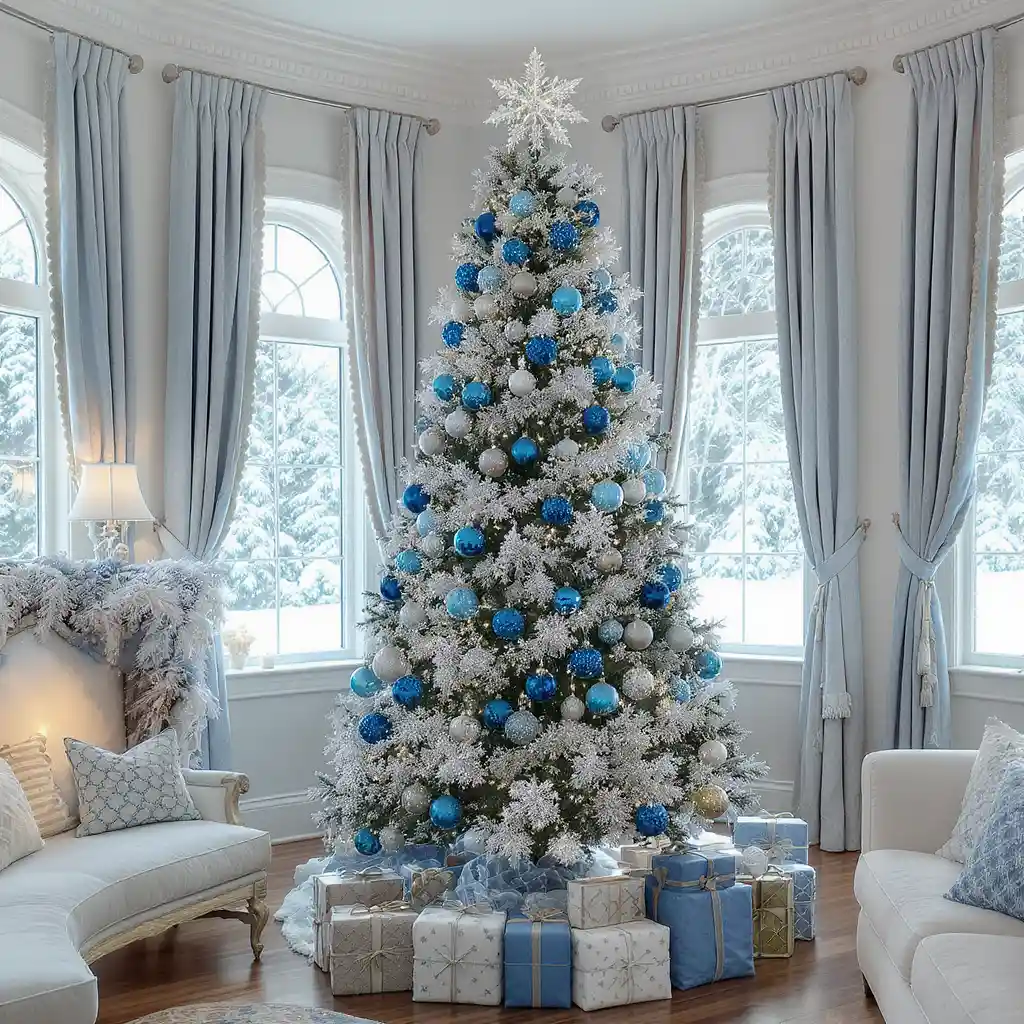 Blue Christmas Decor Ideas