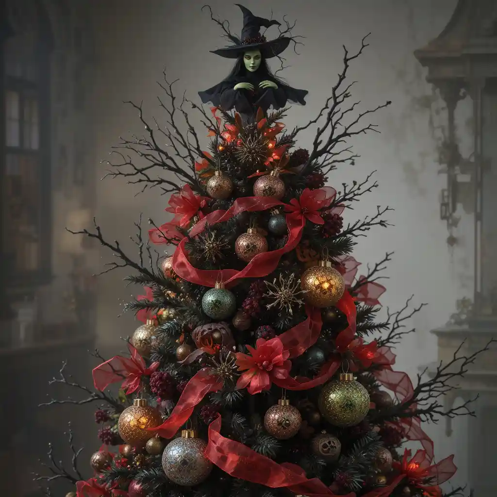Halloween Christmas Tree Ideas
