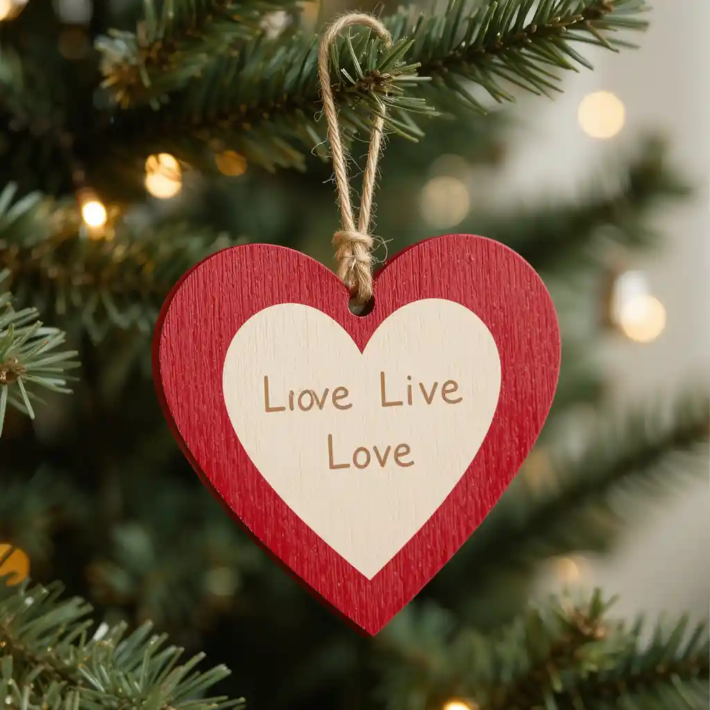 Wood Christmas Ornaments