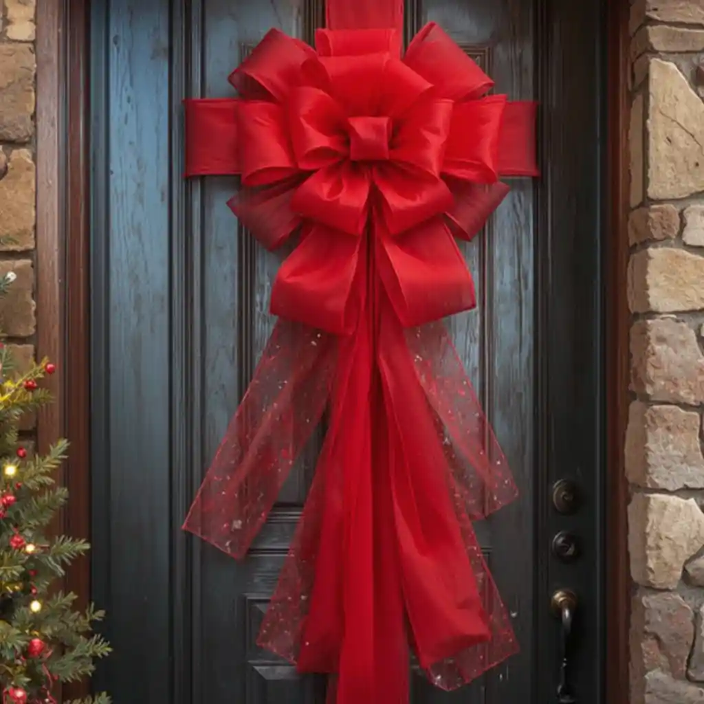  Front Door Christmas Decoration Ideas
