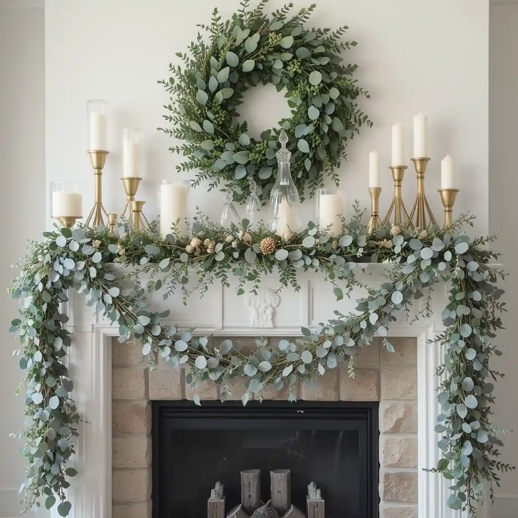 Christmas Mantel Decor Ideas