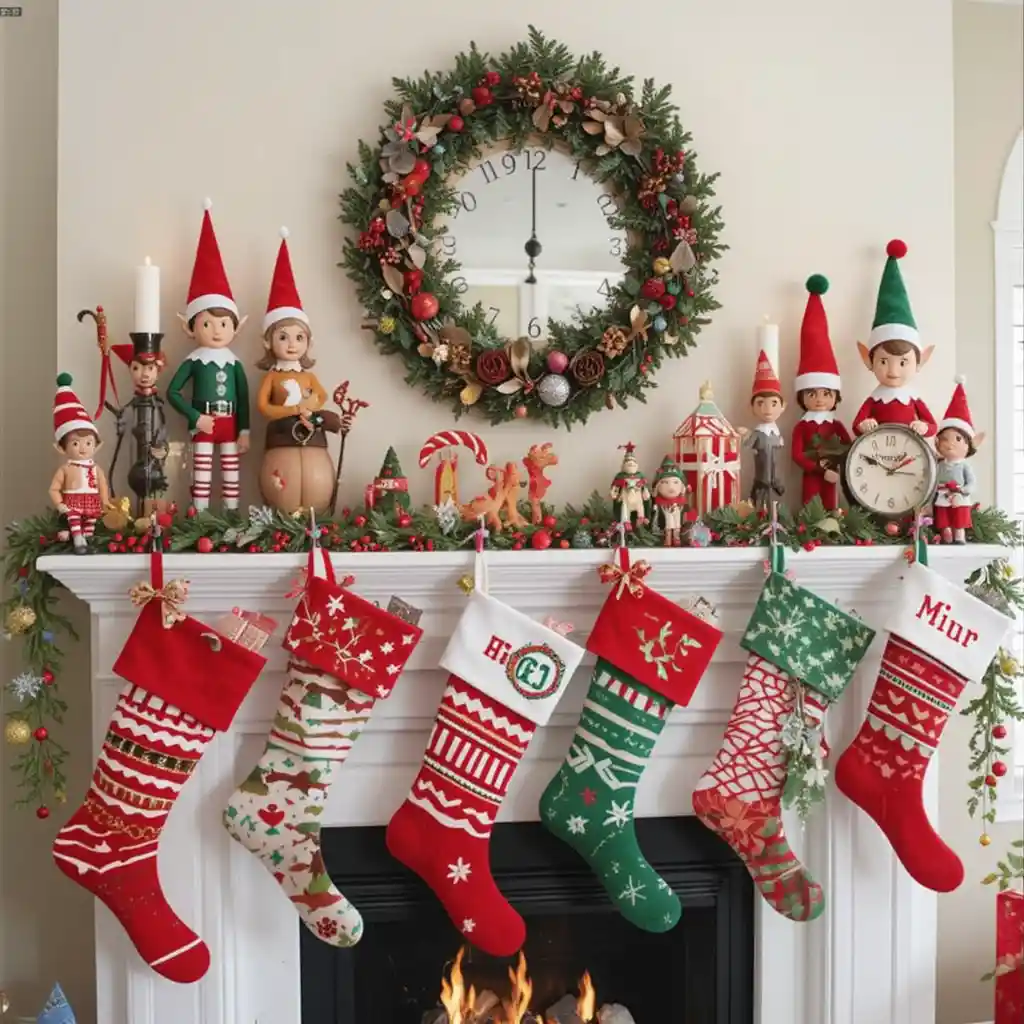 Christmas Mantel Decor Ideas