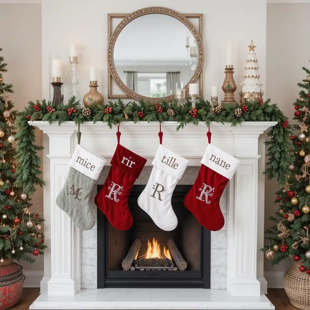 Christmas Mantel Decor Ideas