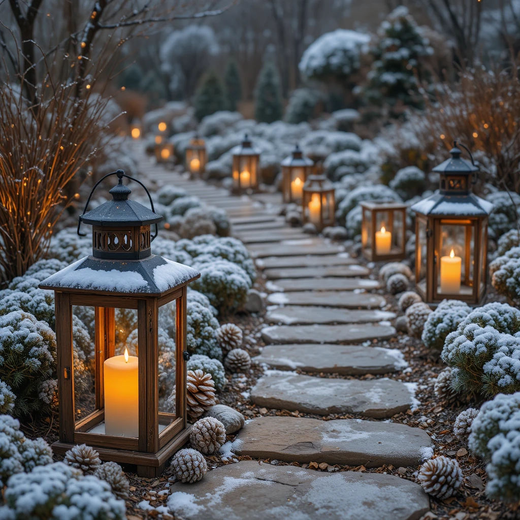 Winter Garden Decoration Ideas