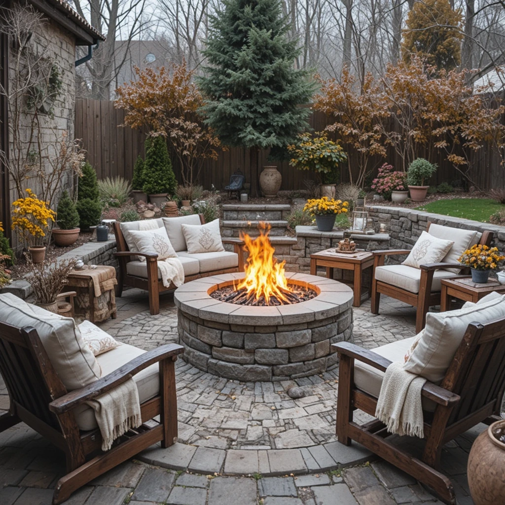 Winter Garden Decoration