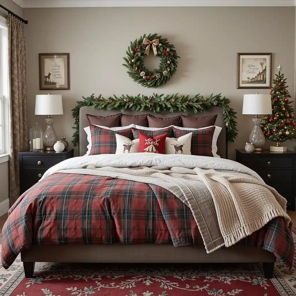Magical Christmas Bedroom Decor Ideas 