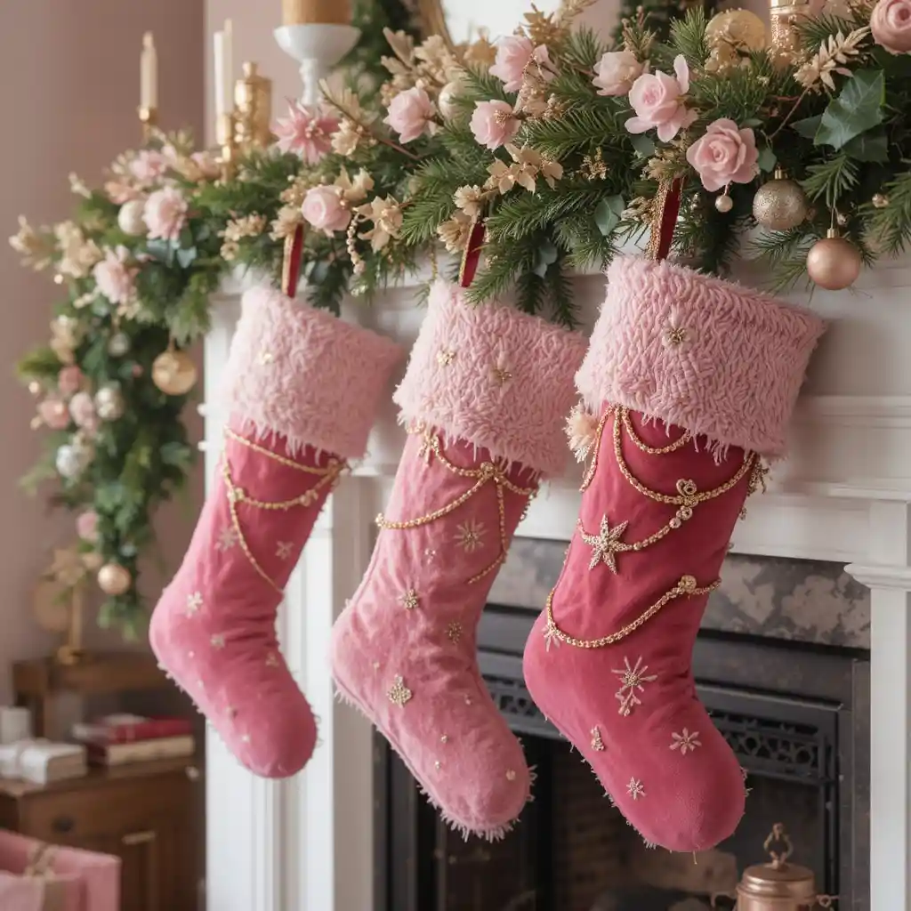 Pink Christmas Decor Ideas
