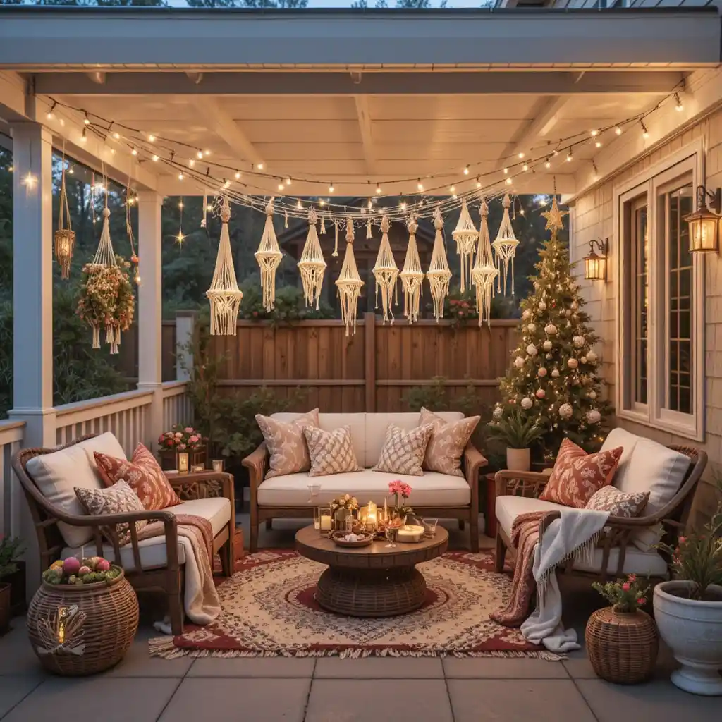 Christmas Boho Decor Ideas
