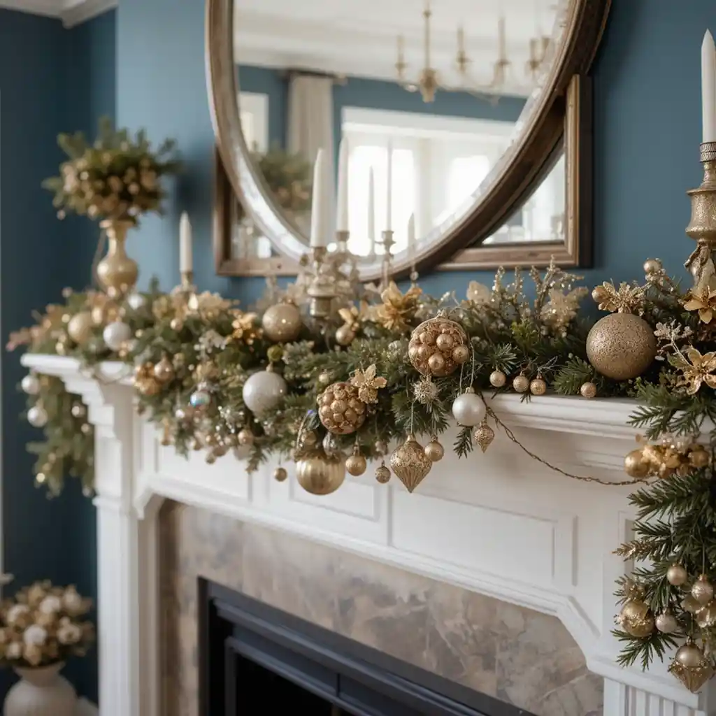 Christmas Mantel Decor Ideas