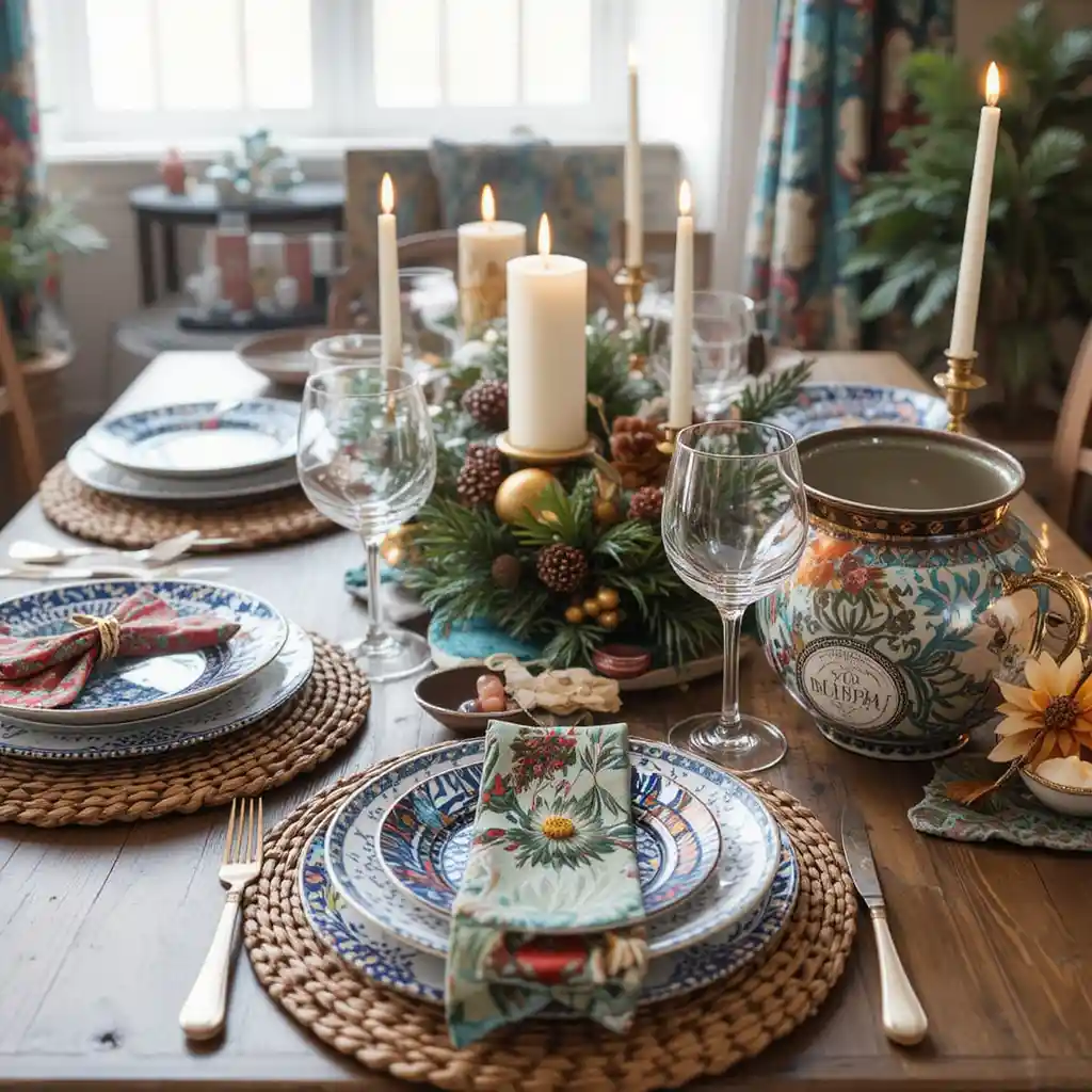 Christmas Boho Decor Ideas