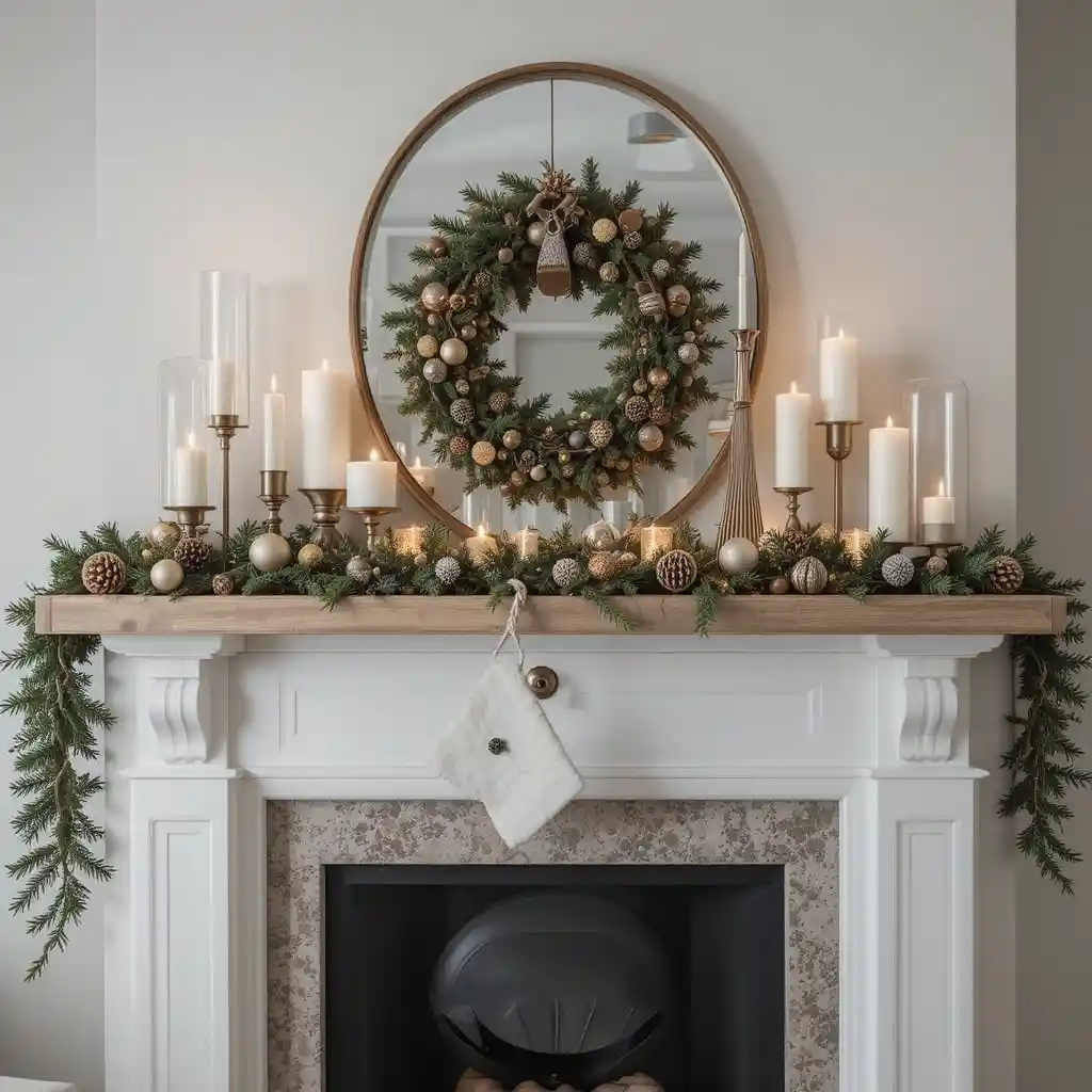 Christmas Mantel Decor Ideas