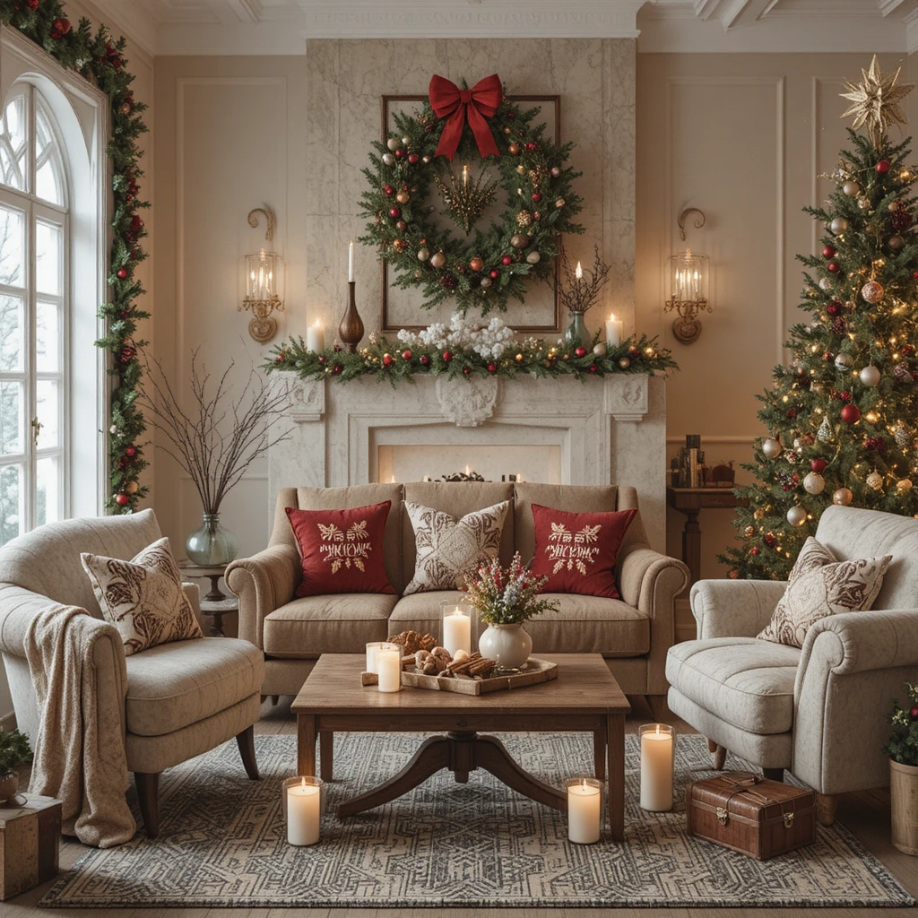 Christmas Sitting Decor Ideas