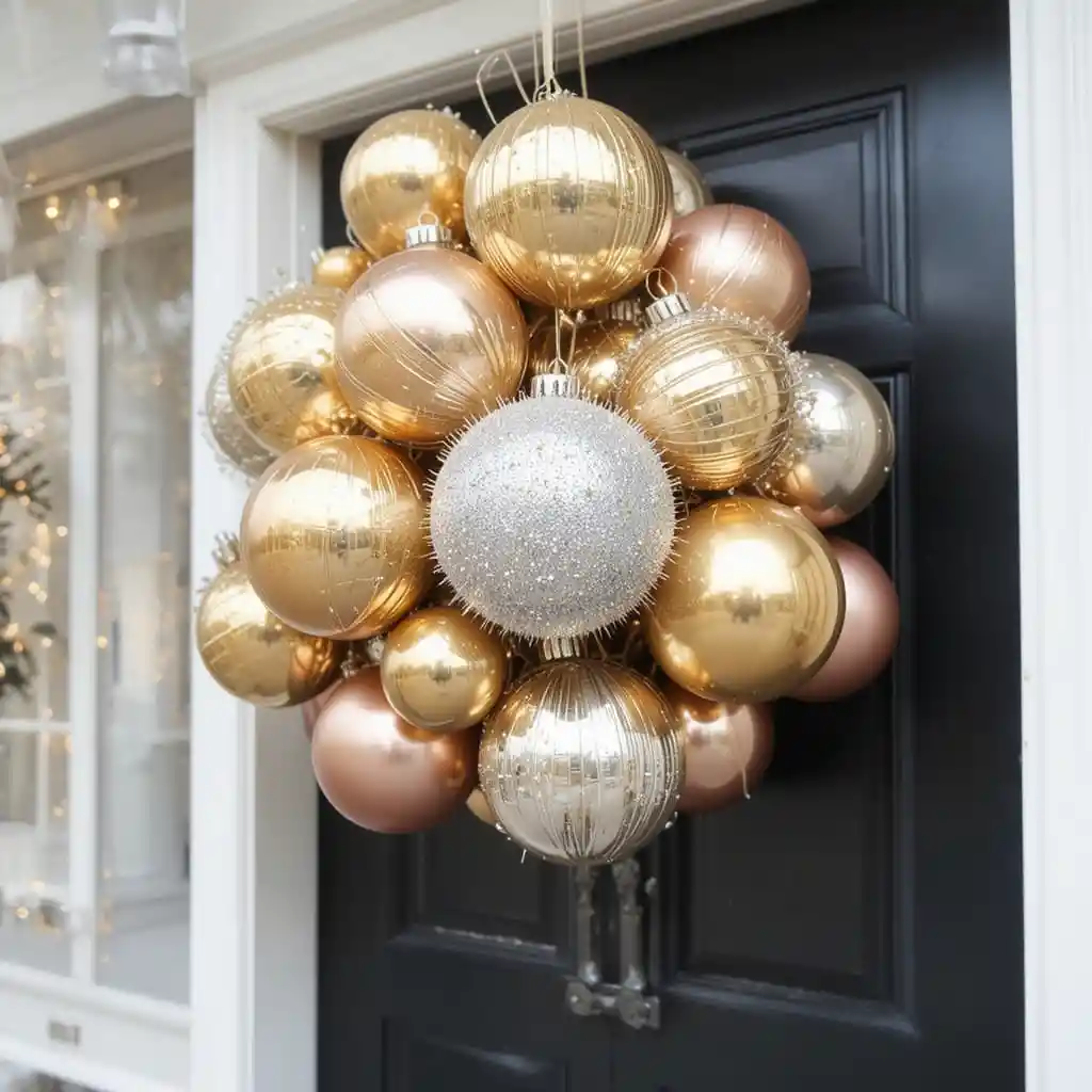  Front Door Christmas Decoration Ideas