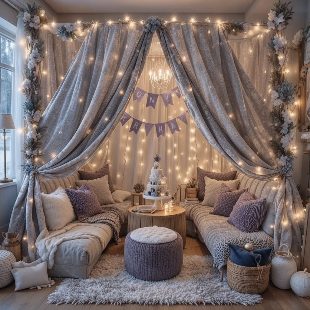 Winter Birthday Decoration Ideas