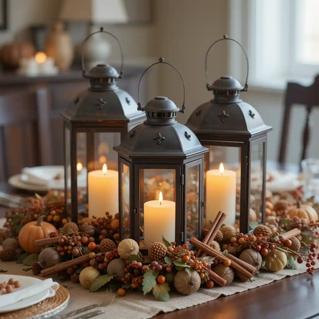  Fall Lantern Decoration