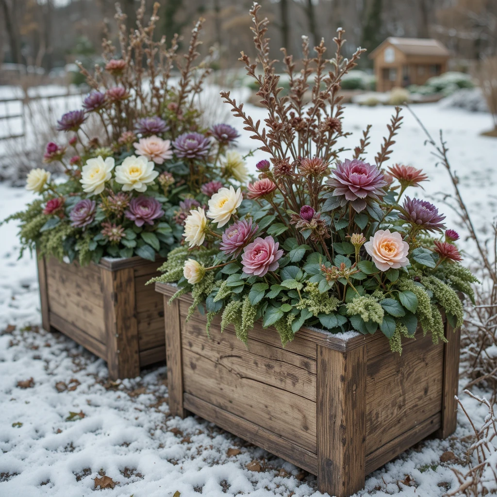 Winter Garden Decoration