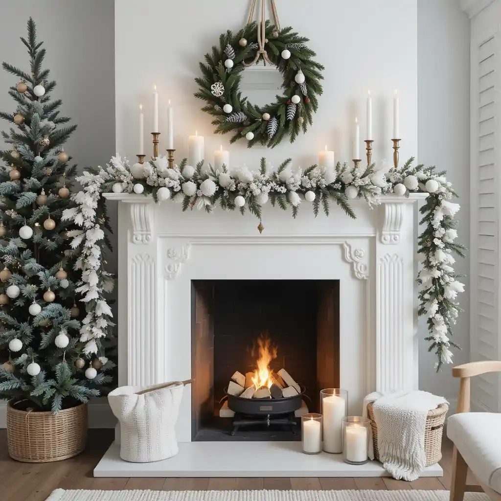 Christmas Chimney Decoration Ideas