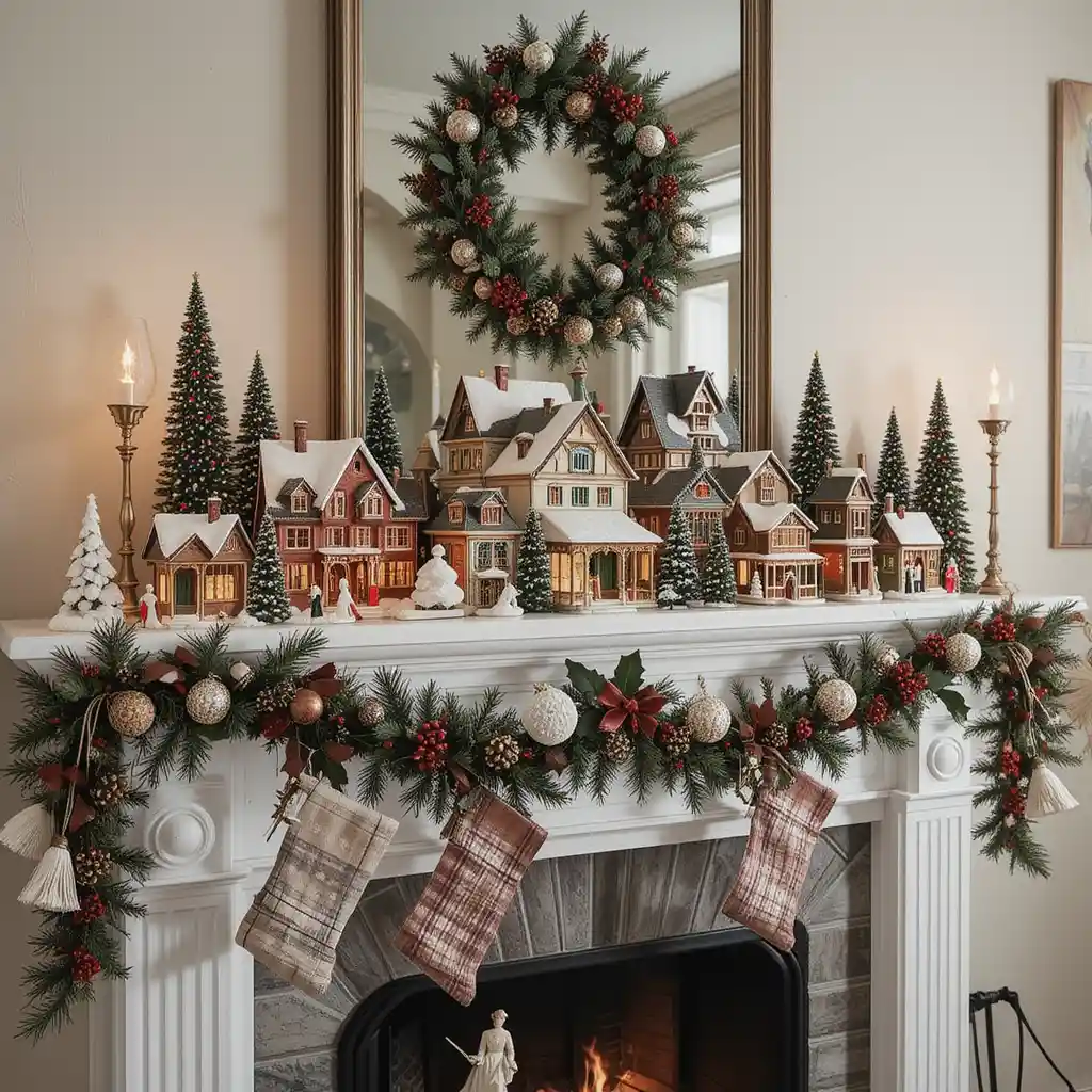Christmas Mantel Decor Ideas