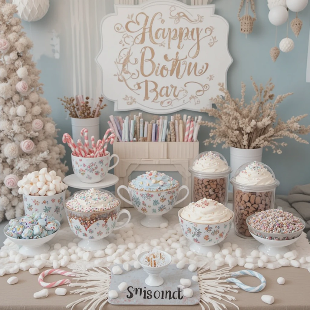 Winter Birthday Decoration Ideas