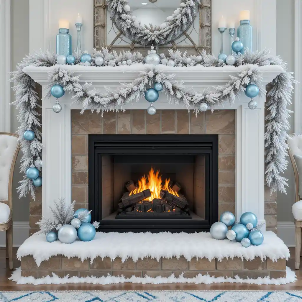 Christmas Chimney Decoration Ideas