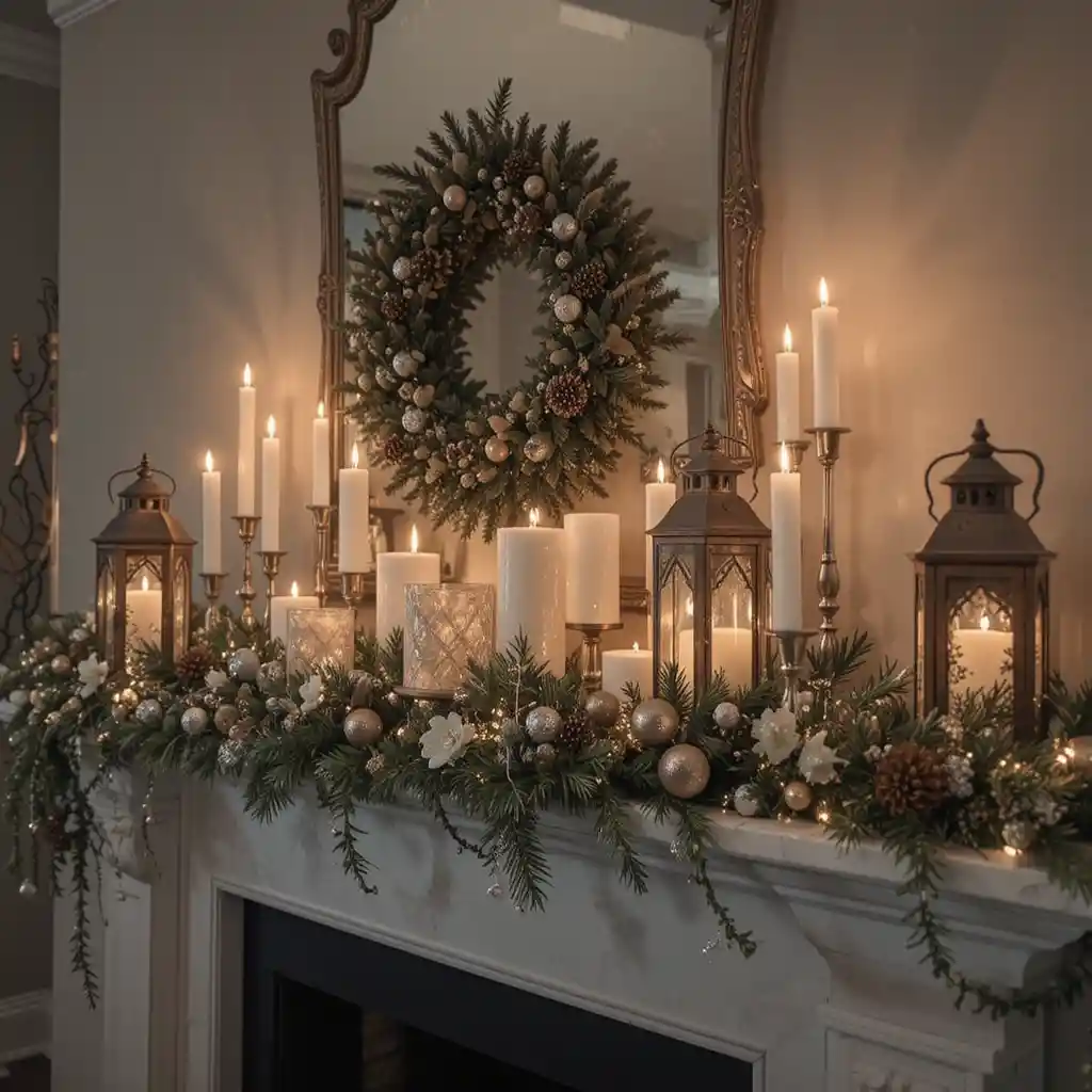 Christmas Mantel Decor Ideas