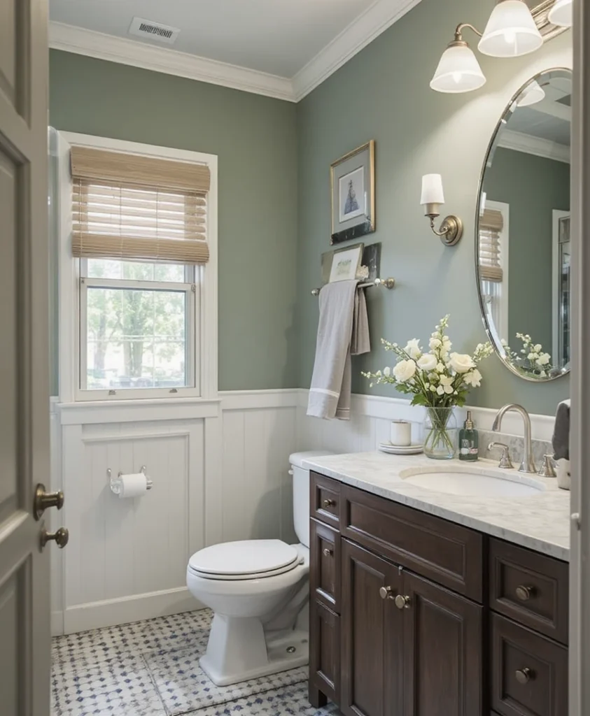 Sage Bathroom Ideas