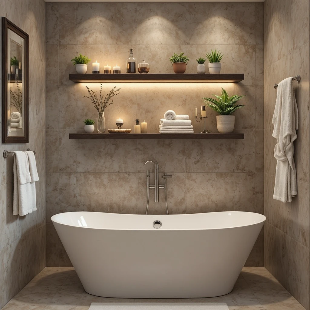 Small Bathtub Decor Ideas