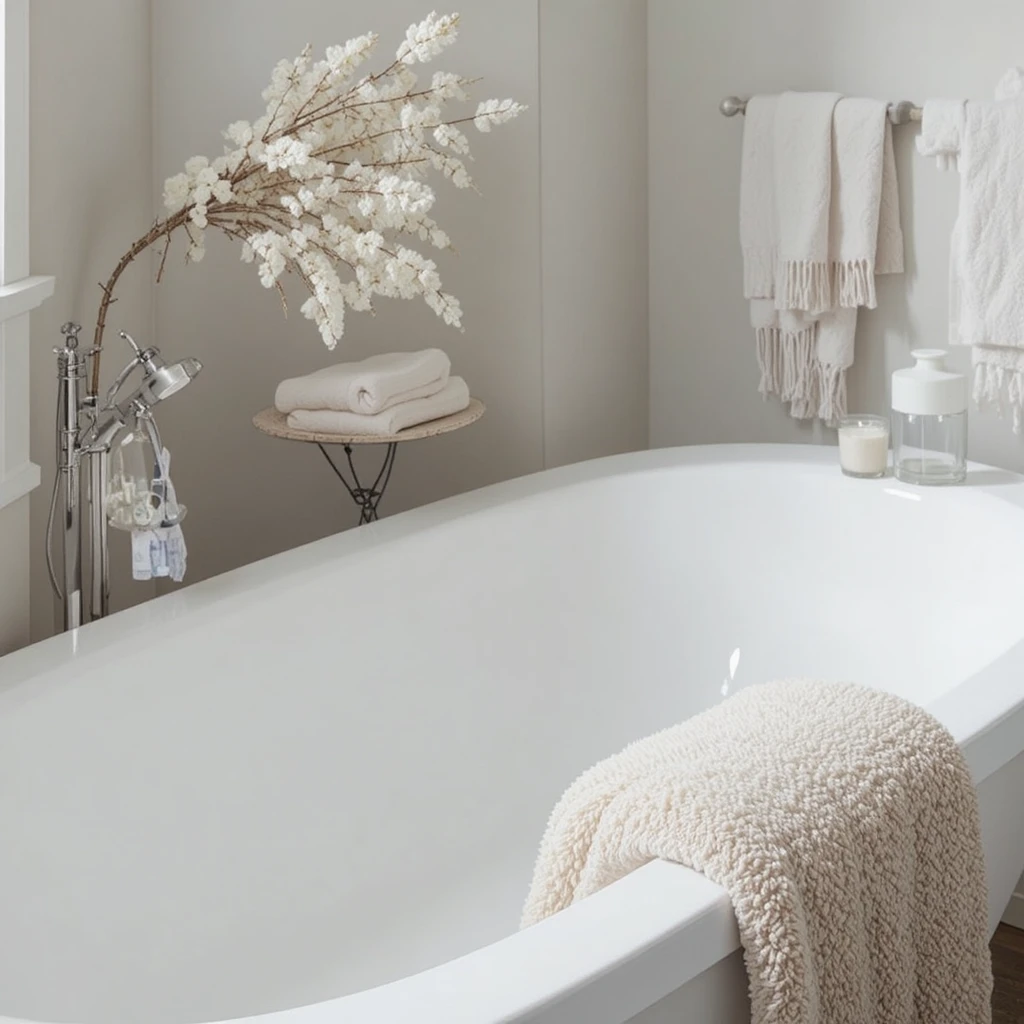 Small Bathtub Decor Ideas