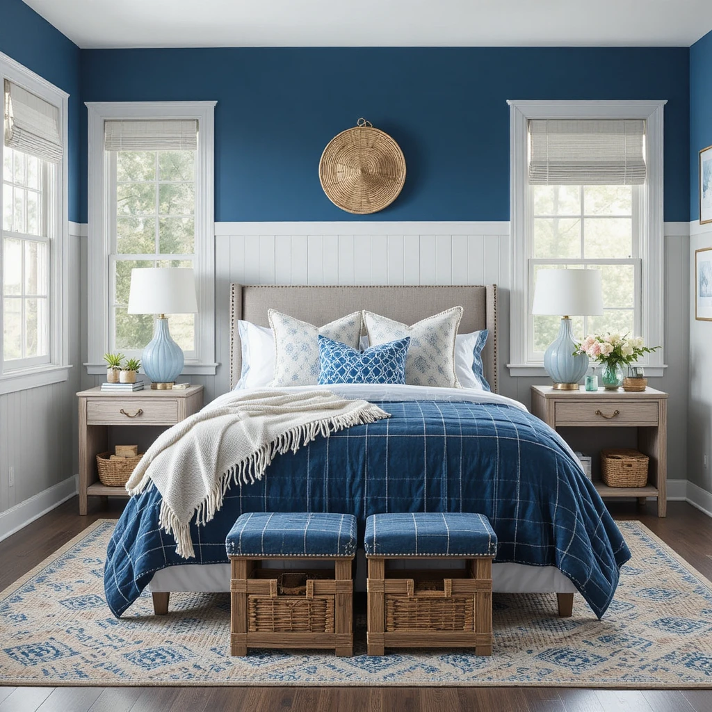Navy Bedroom Ideas