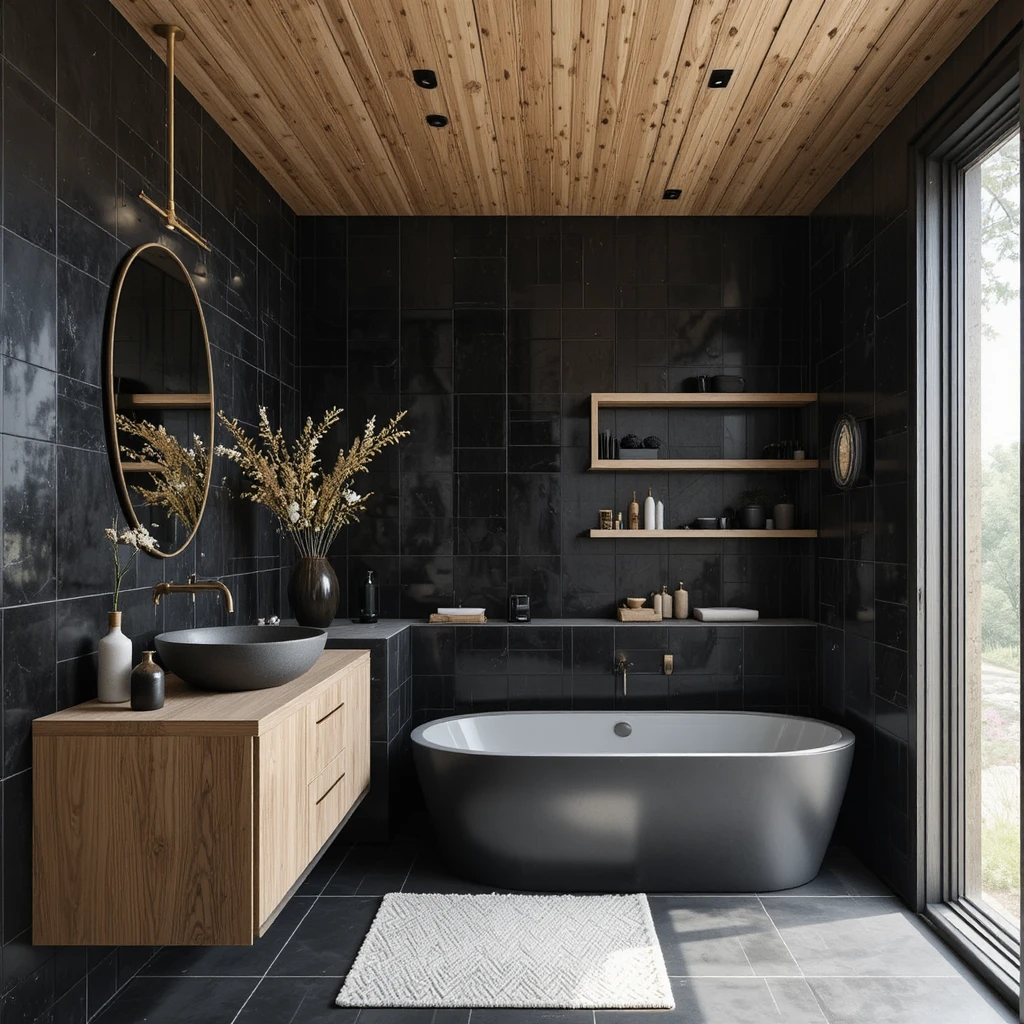 Black Bathroom Ideas