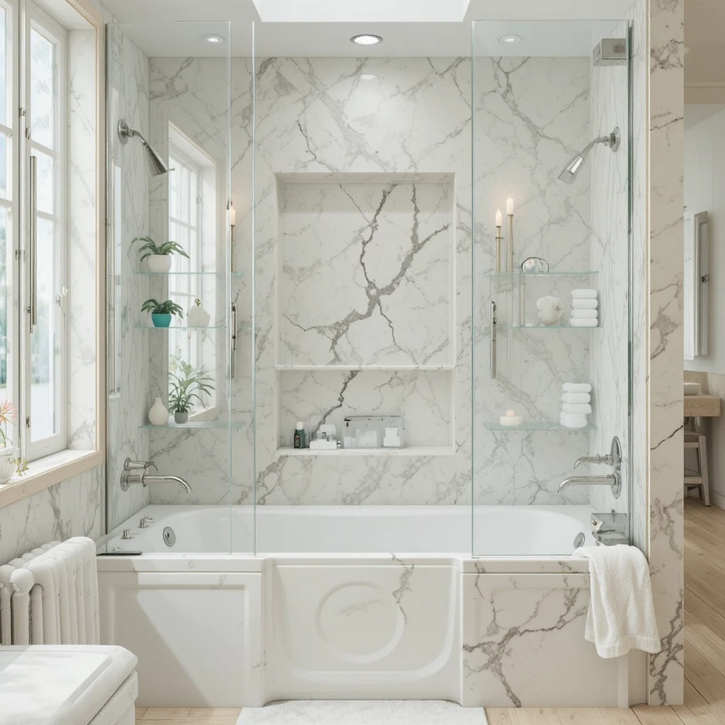 Small Bathtub Decor Ideas