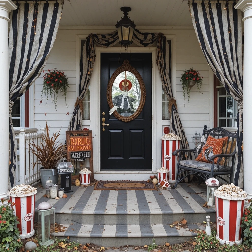 Halloween Front Porch Decor Ideas