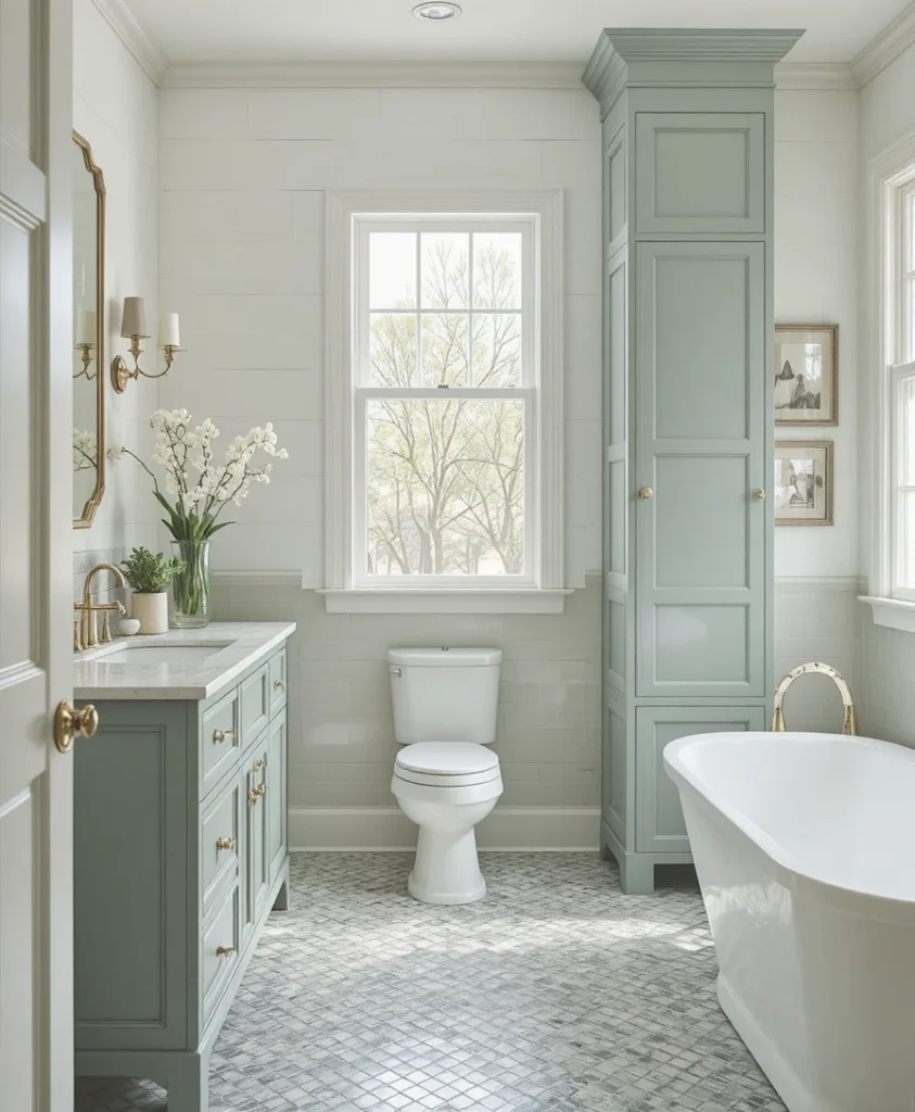 Sage Bathroom Ideas