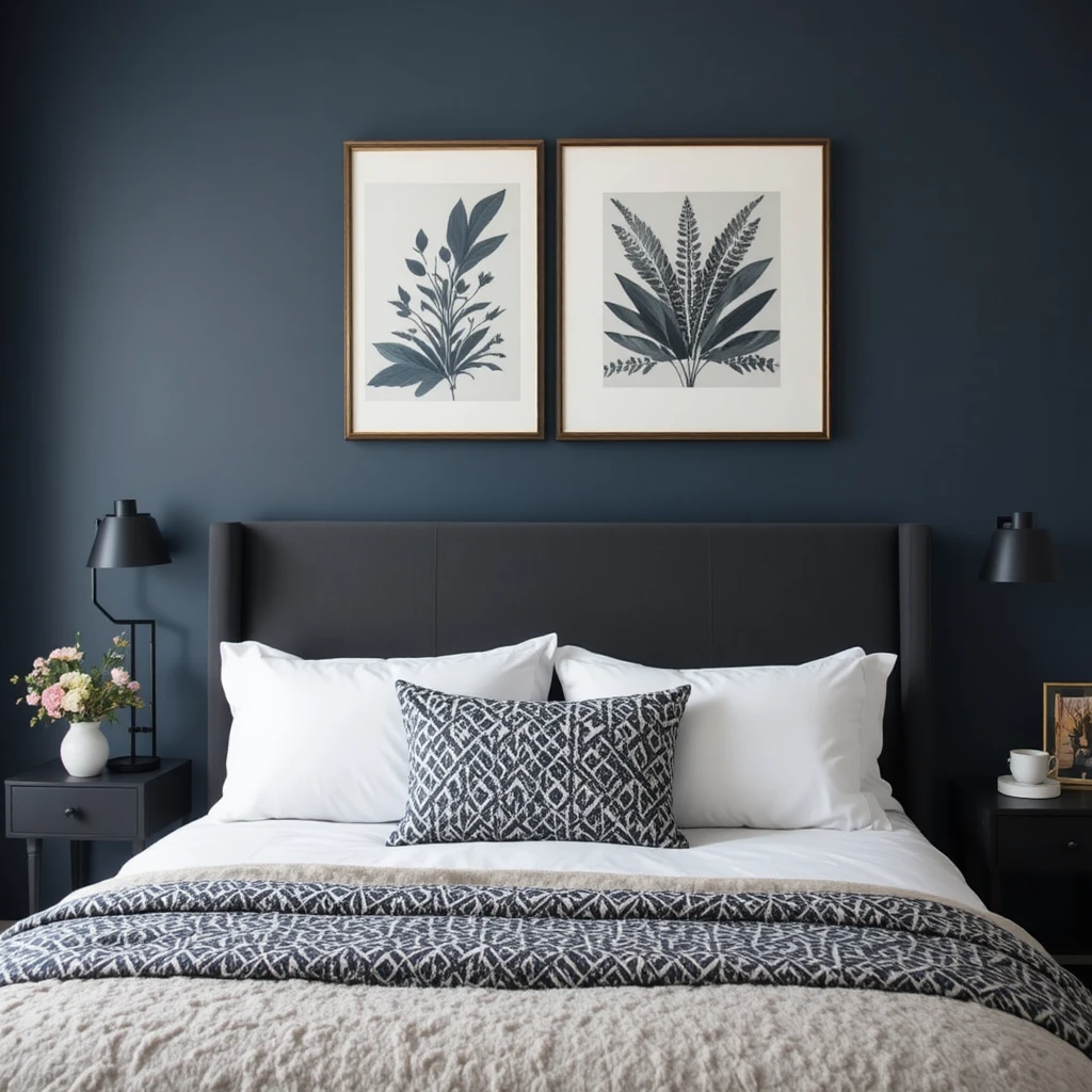 Navy Bedroom Ideas