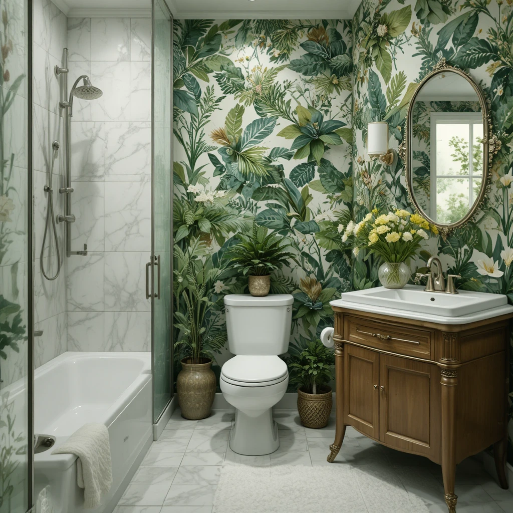 Green Bathroom Ideas