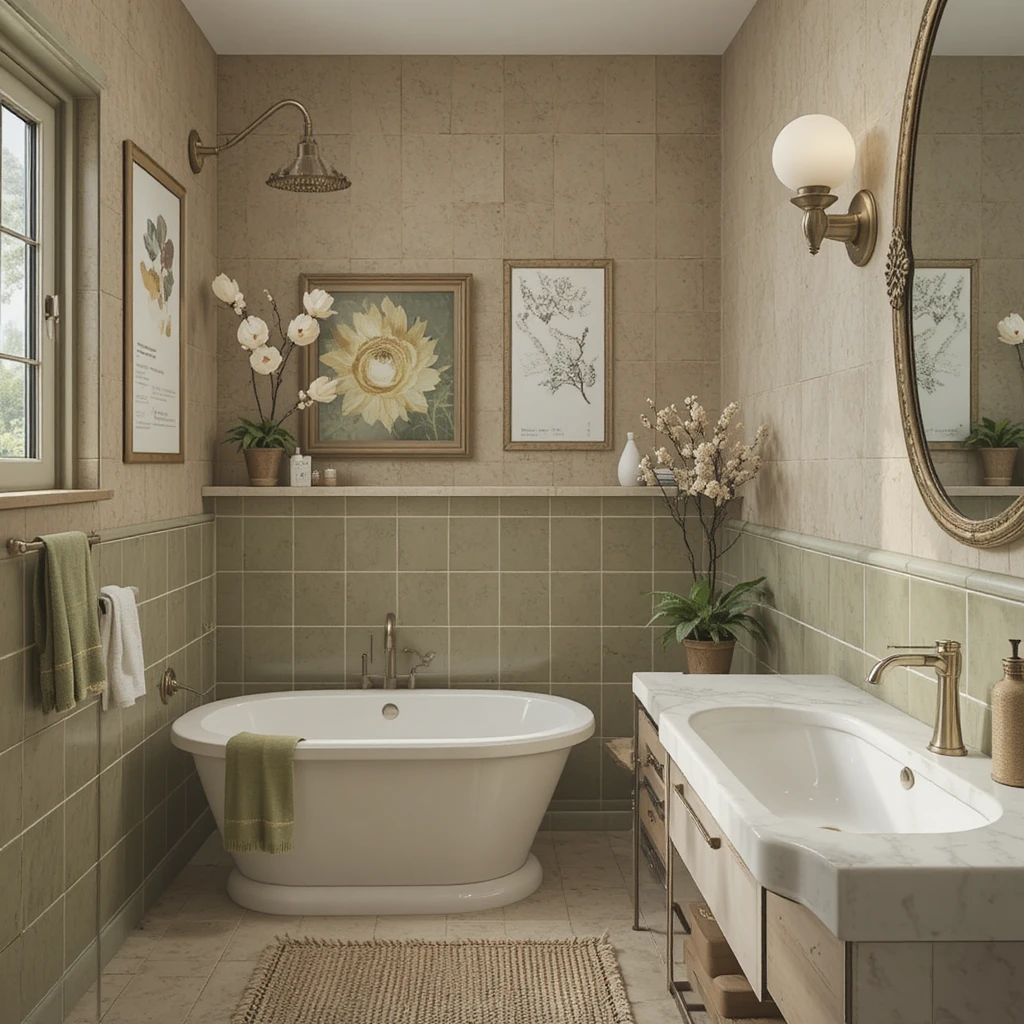 Earth Tone Bathroom Ideas