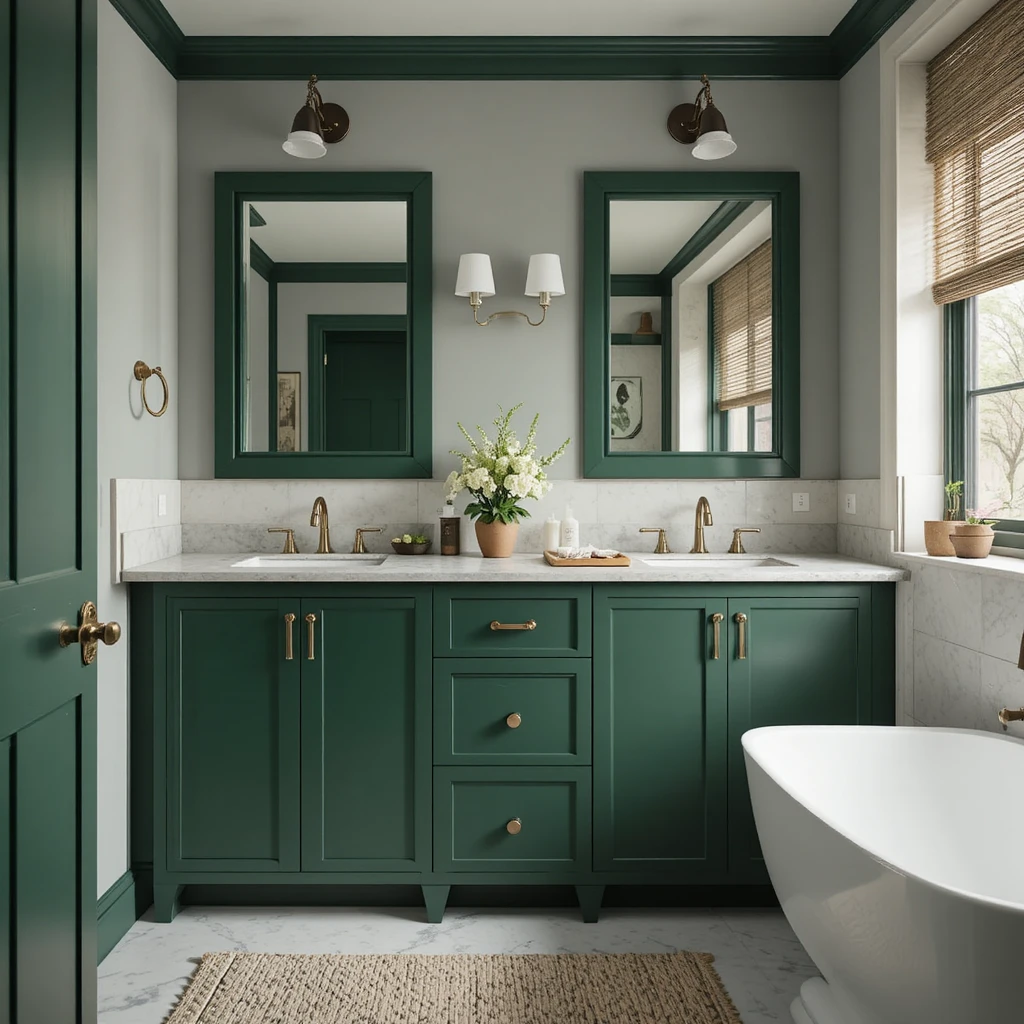 Green Bathroom Ideas