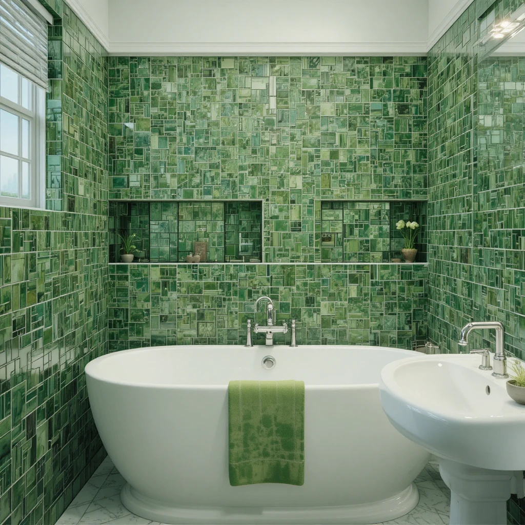 Green Bathroom Ideas