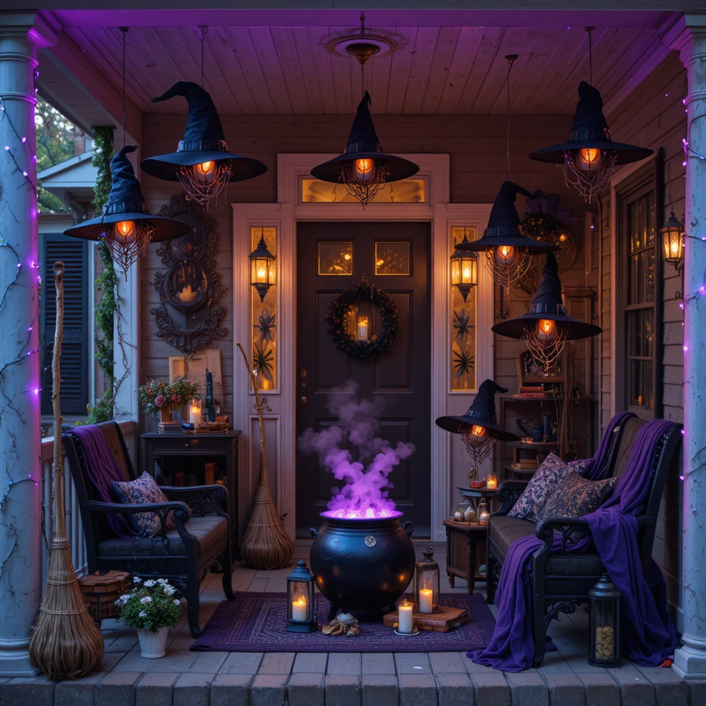 Halloween Front Porch Decor Ideas