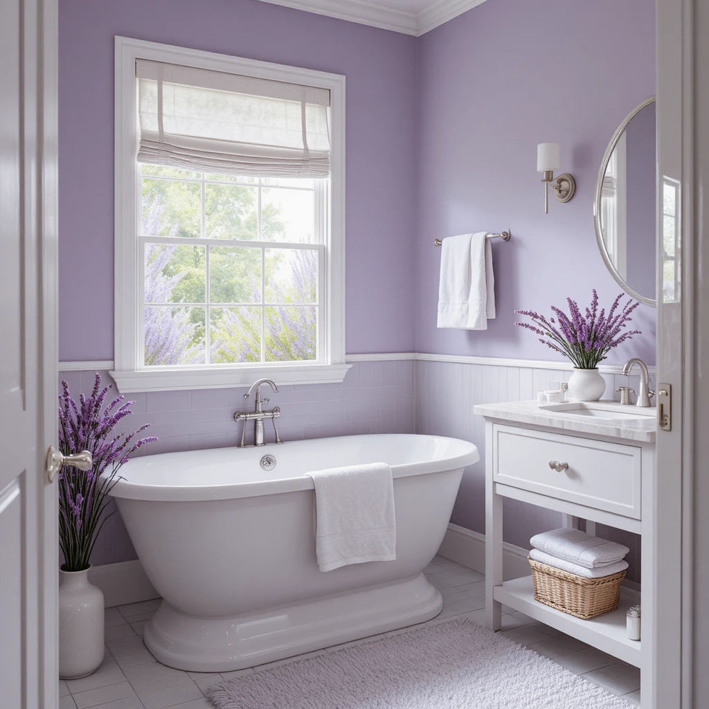 Purple Bathroom Ideas