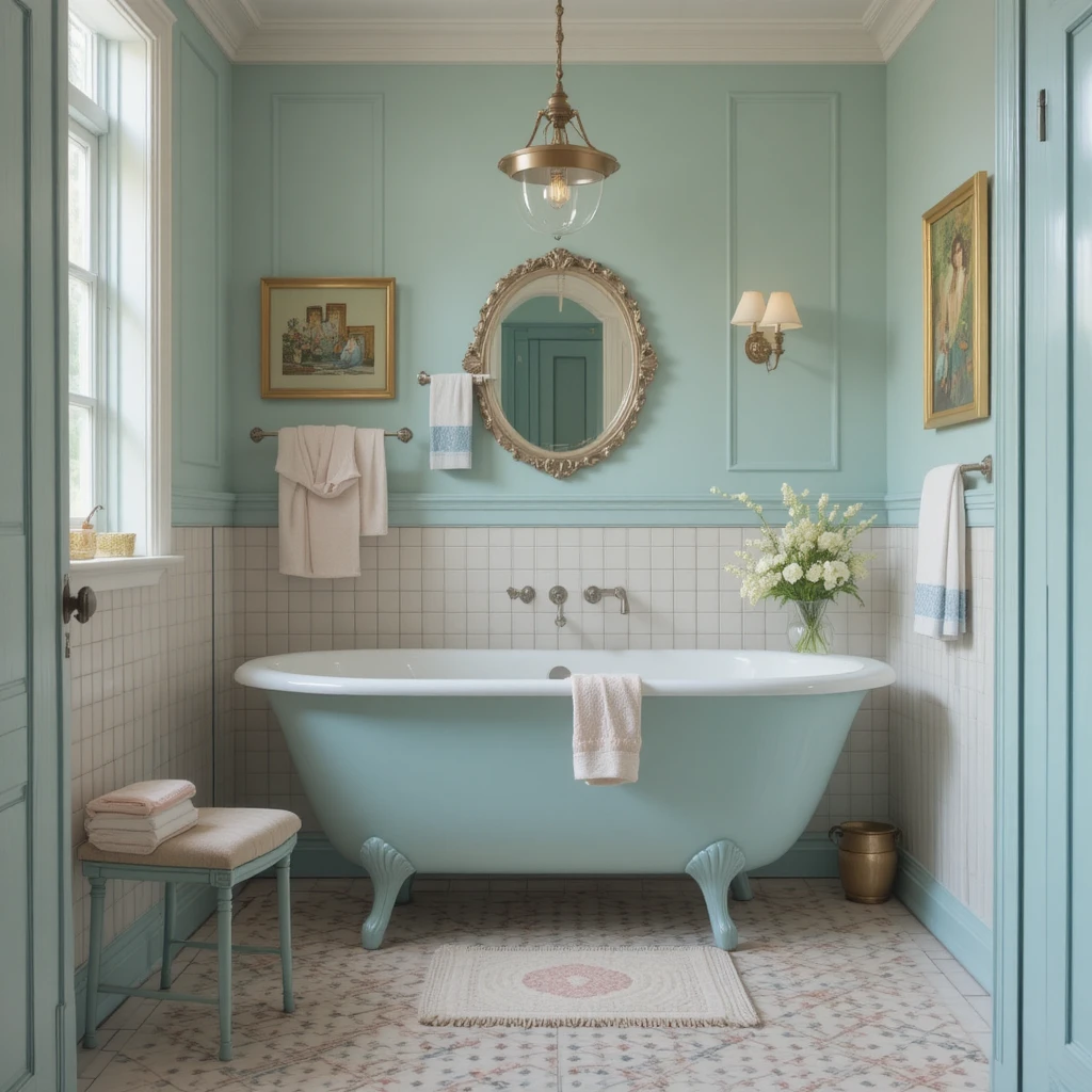 Vintage Bathroom Style