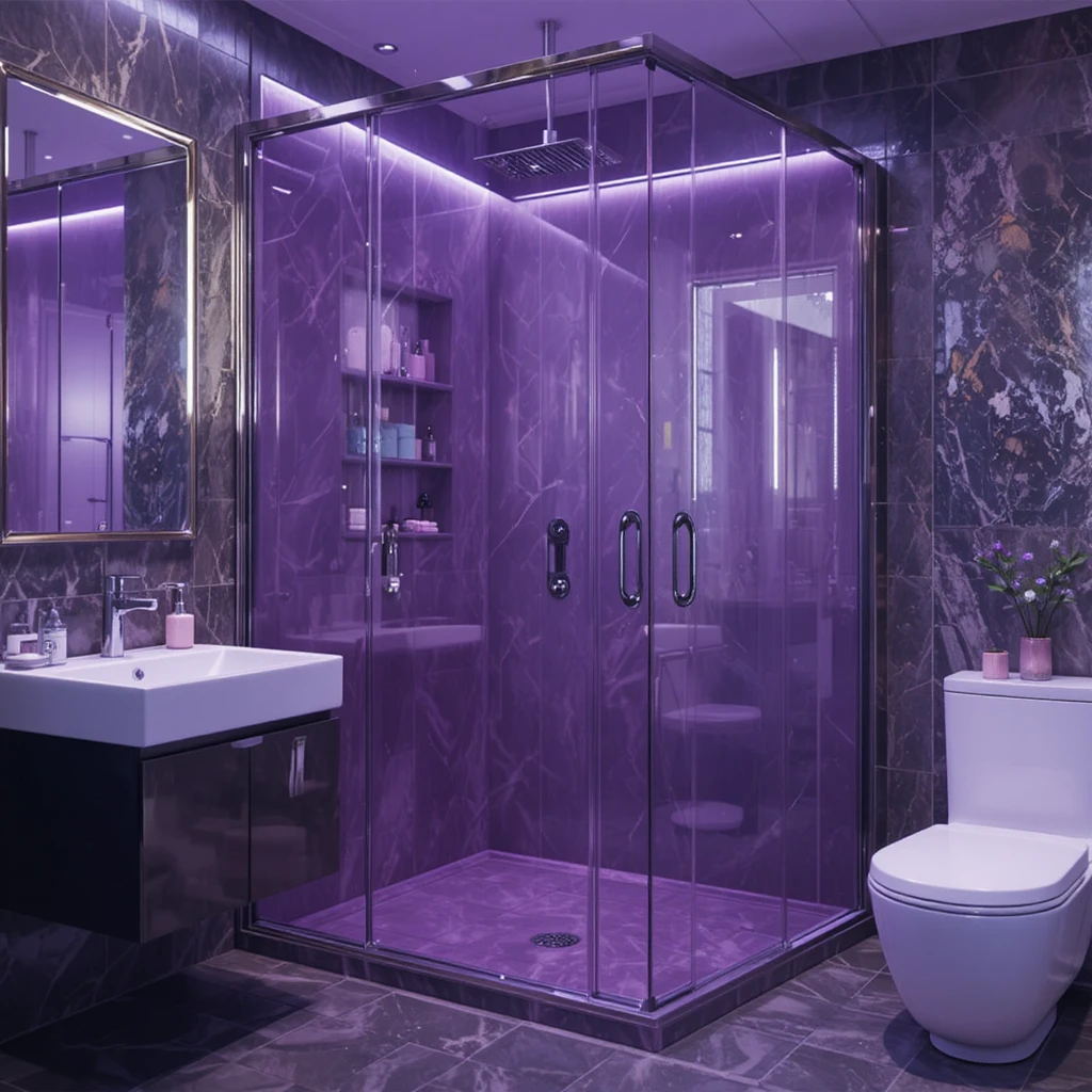 Purple Bathroom Ideas