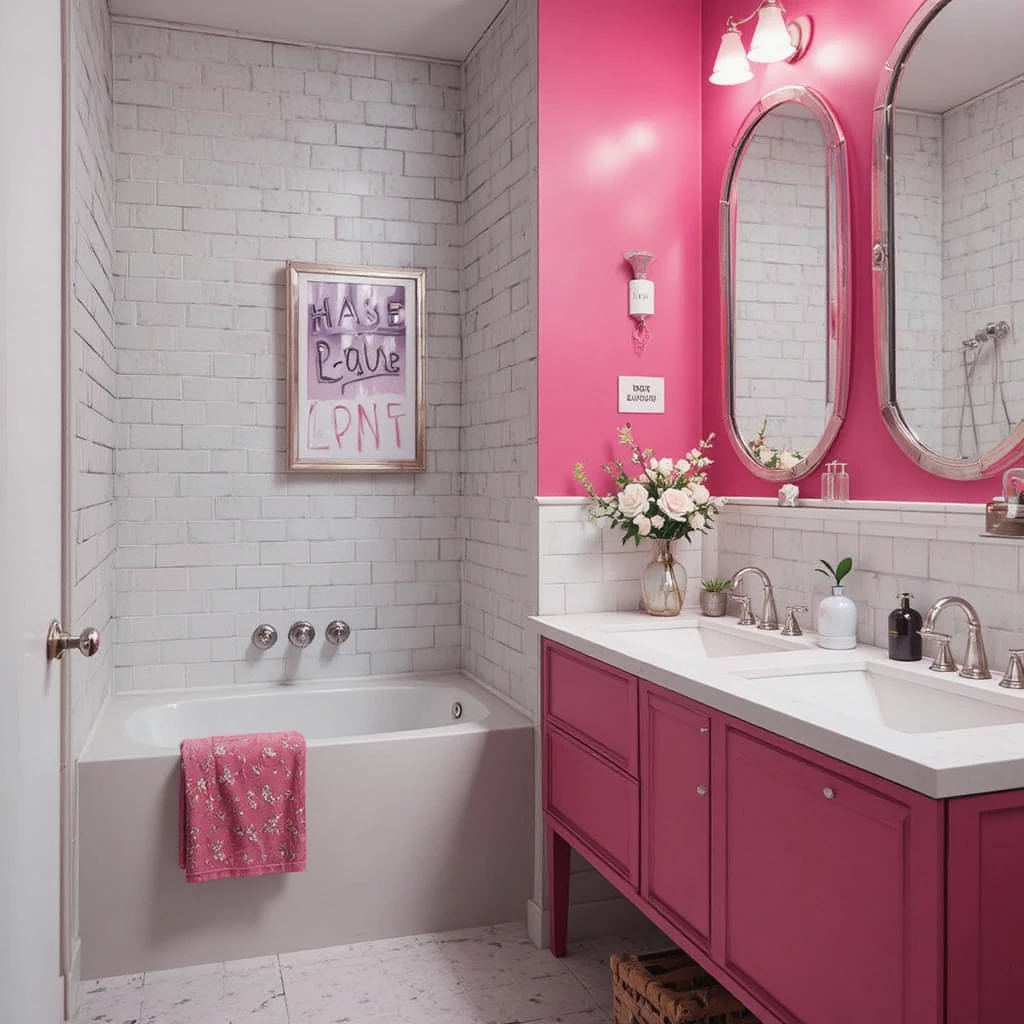 Bold Bathroom Colour Ideas